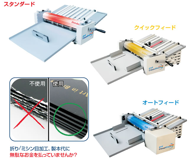 筋押し機：CreaseStream mini